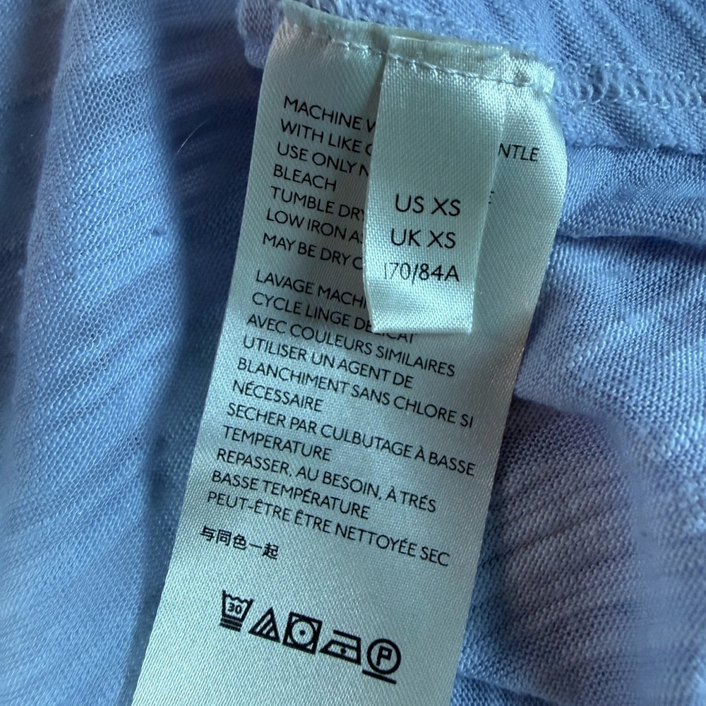 We The Free Light Blue Layered Top Size XS - Picture 7 of 10
